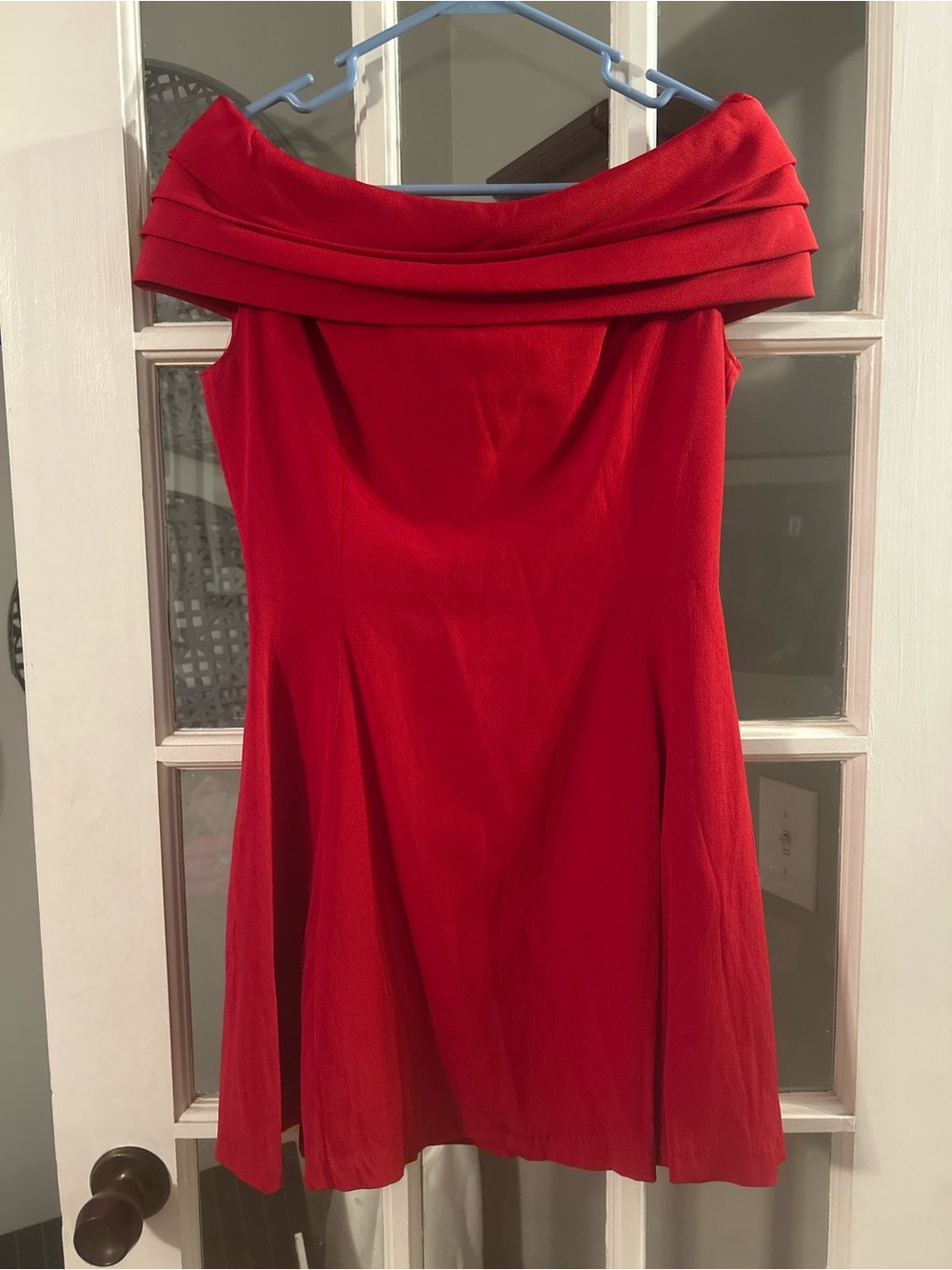 Ann Taylor mini red dress